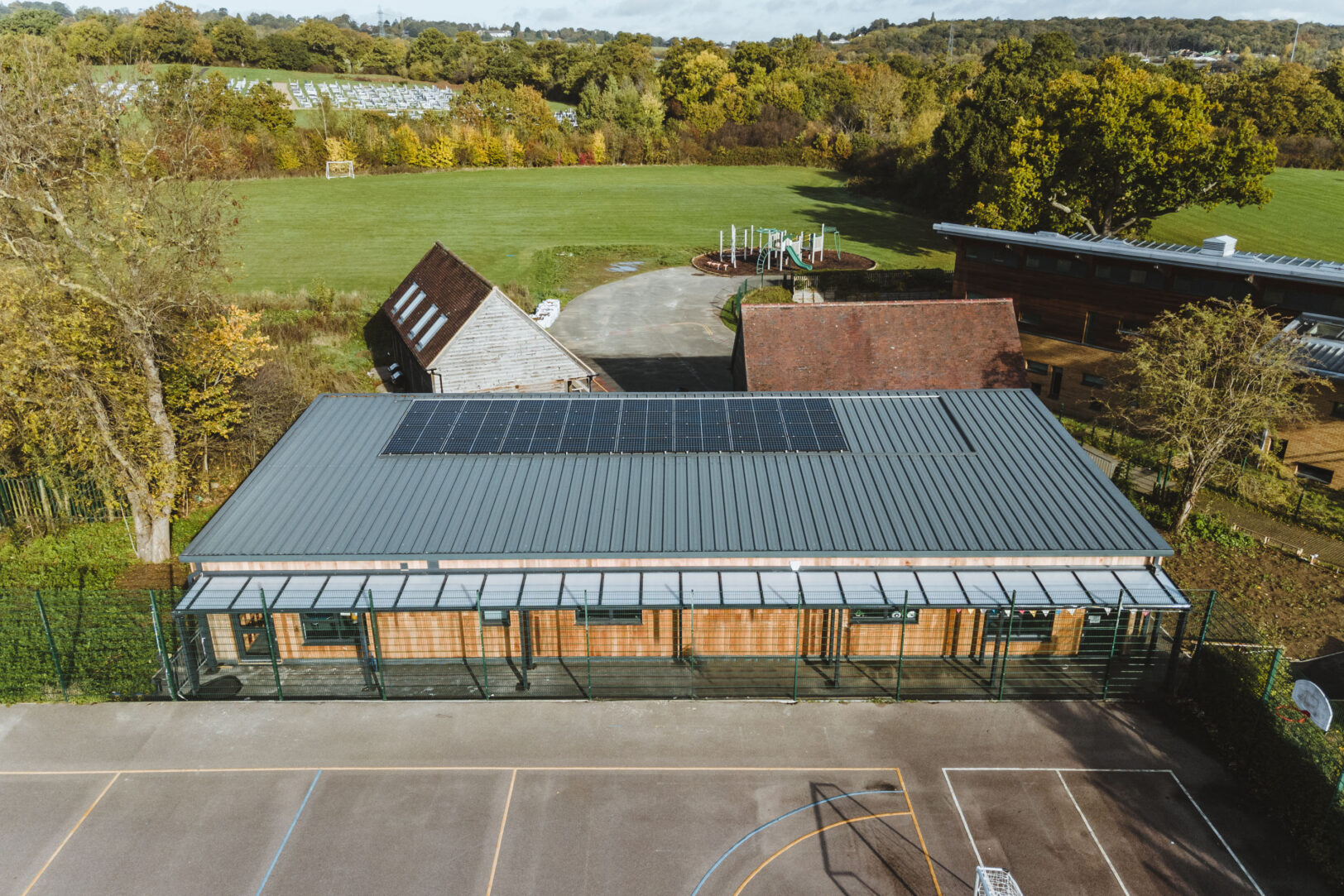 Broadfields Primary School project by, Net Zero Panels